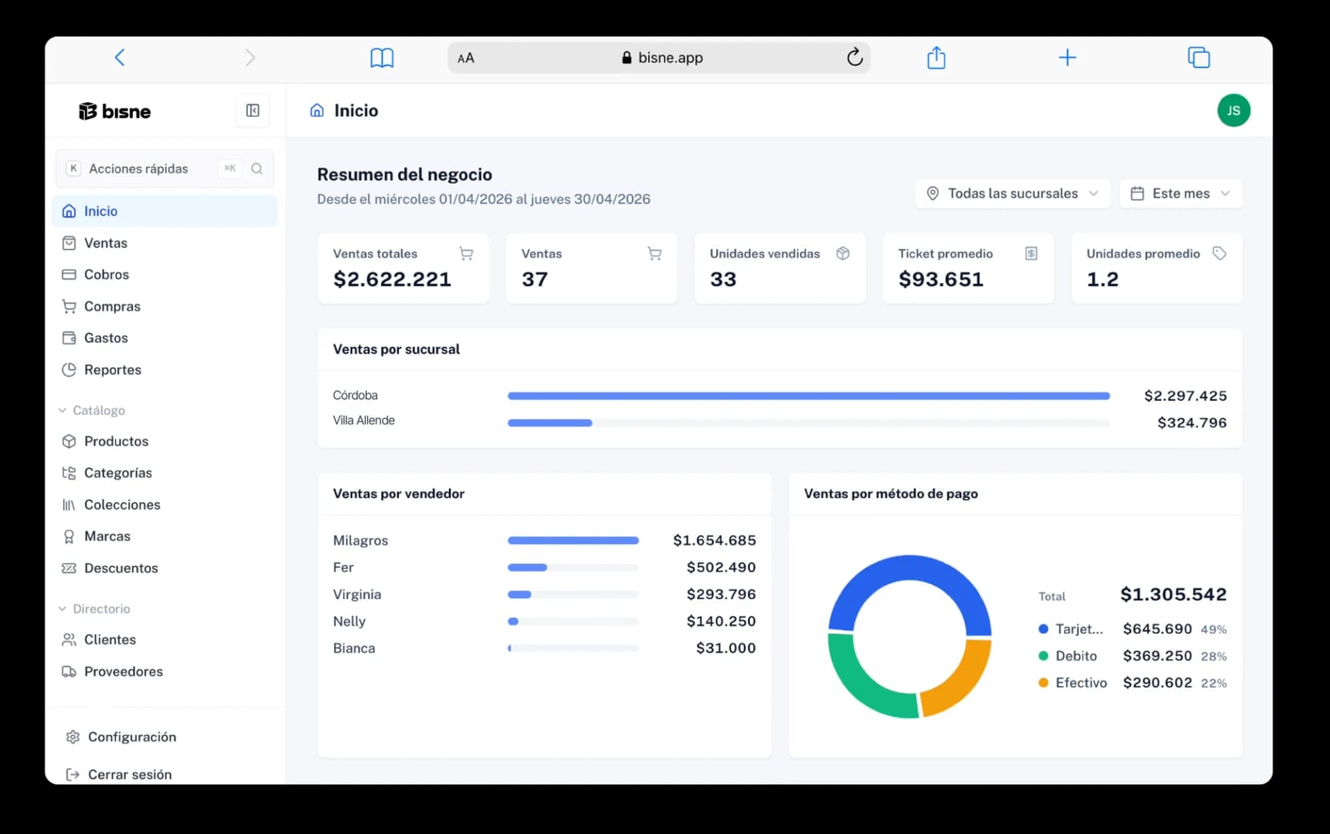 Pedidos de local, web y mensajes sin perder seguimiento.